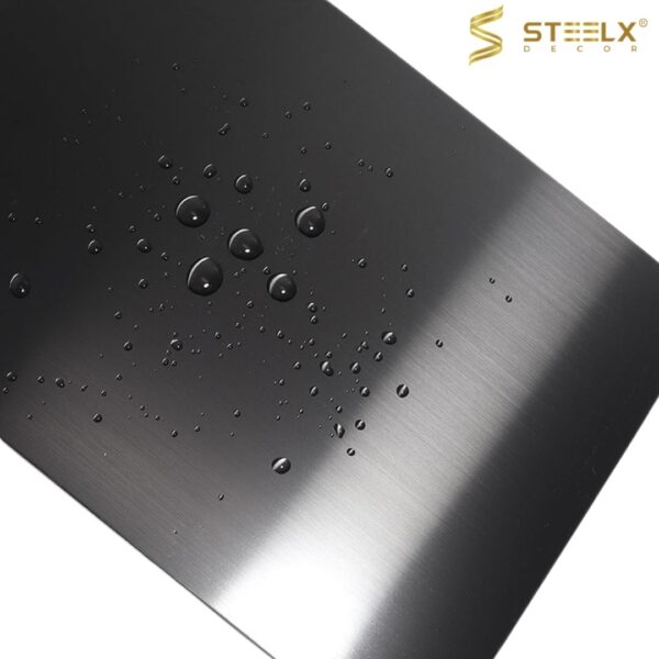 STAINLESS STEEL HAIRLINE PVD BLACK SHEET - Image 2