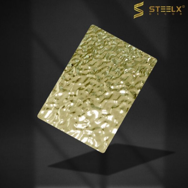 STAINLESS STEEL MIDDLE WAVE COPPER WATER RIPPLE SHEET