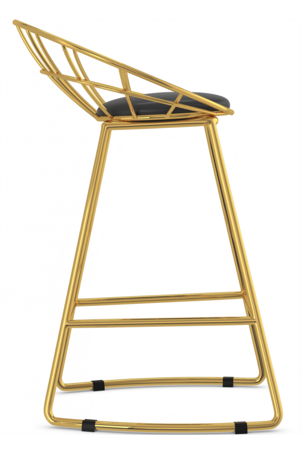 Steelx Decor Bar Stool Gold - Image 7