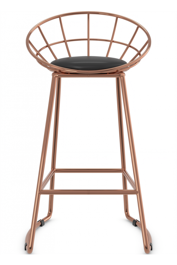 Steelx Decor Bar Stool Gold - Image 4