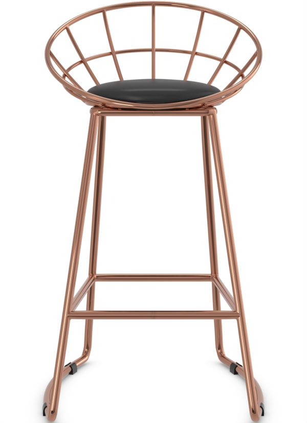 Steelx Decor Bar Stool Gold - Image 3