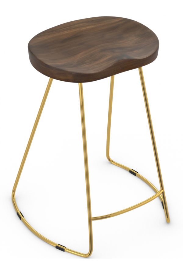 Steelx Decor Wooden Stool