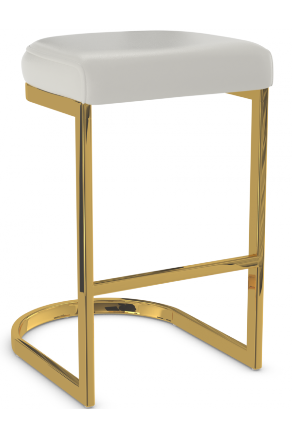 Steelx Decor White Stool - Image 4